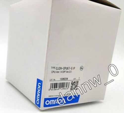 New Omron Cj2h-cpu67-eip Input Unit Plc Module S