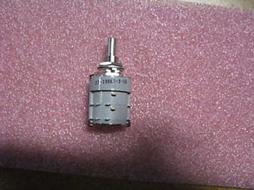 Janco Rotary Switch # 27-1996A-2-10 Nsn: 5930-01-286-2167 # Ls9192A10-2 Dual Mkt