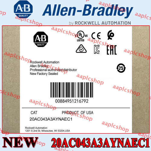 New Plc 20ac043a3aynaec1 New Factory Sealed Free Shipnew Plc