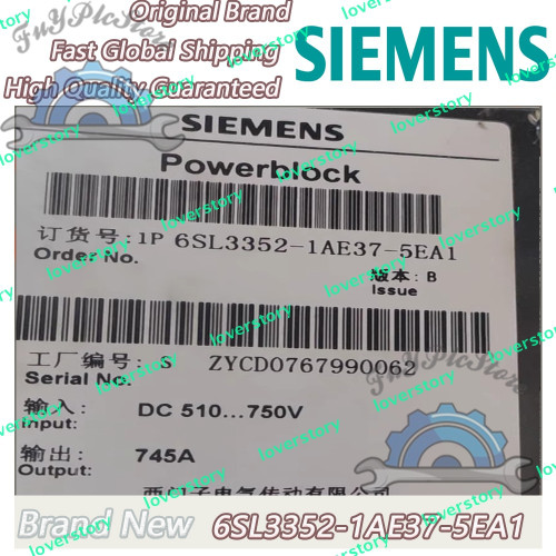 Siemens 6sl3352-1ae37-5ea1 High Quality 6sl3 352-1ae37-5ea1