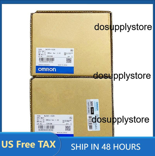 One New Nj501-1520 Nj5011520 Original Manufacturer Omron Control Unit
