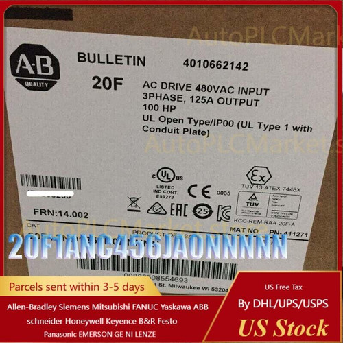 1pc New Allen Bradley 20f1anc456ja0nnnnn