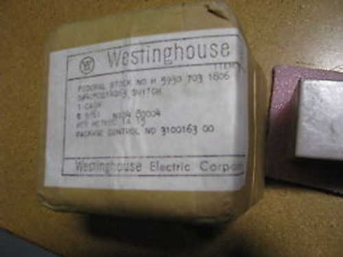 Westinghouse Rotary Switch # 405D214G63 Nsn: 5930-00-703-1806