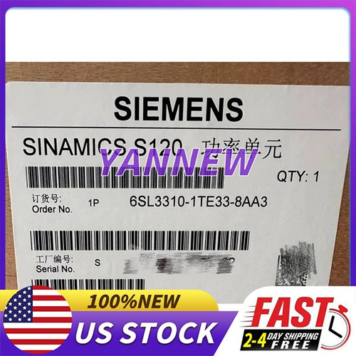 1pcs Siemens 6sl3310-1te33-8aa3 6sl3 310-1te33-8aa3