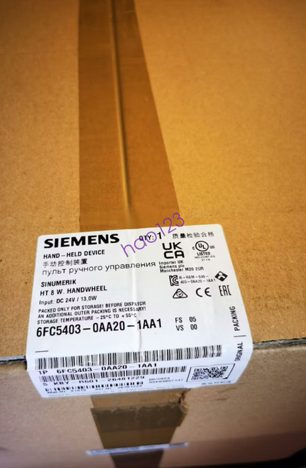 Siemens 6fc5403-0aa20-1aa1 Brand Newby