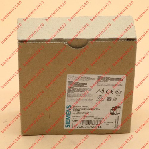 New Siemens 3rw3026-1ab14 3rw30261ab14 Ship