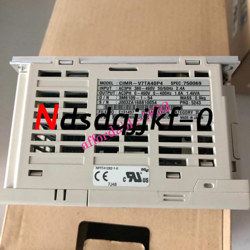 New Yaskawa Cimr-v7ta40p4 Inverter or