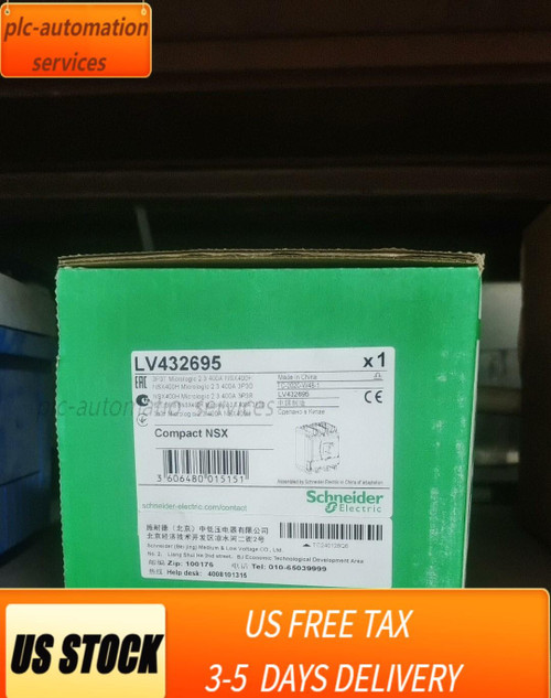 Lv432695 3p3t Micrologic 2.3 400a Nsx400h New