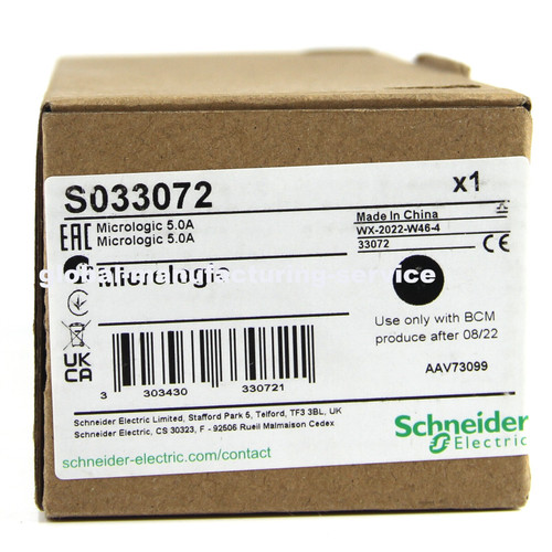 New & Original Micrologic 5.0a 33072 Ba in Boxor