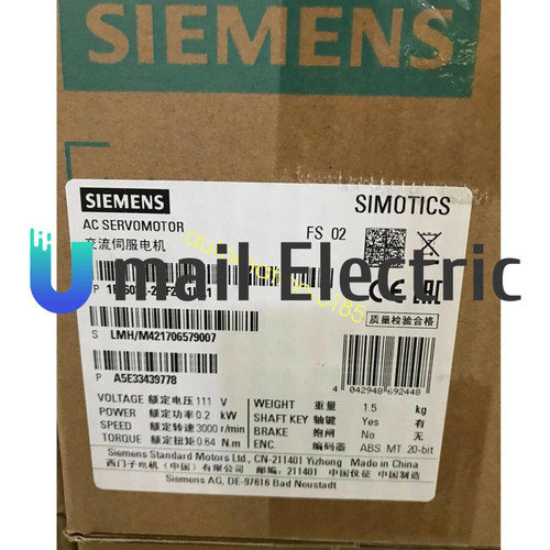 New Siemens Servo Motors 1fl6032-2af21-1la1 or