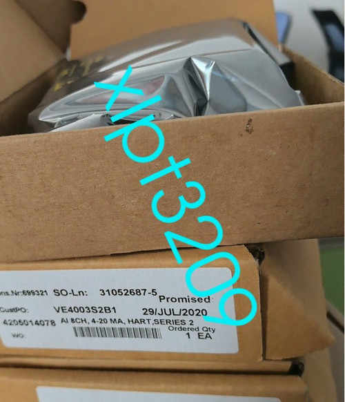 New in Bpx Emerson Deltav Ve4003s2b1 Analog Input Card or