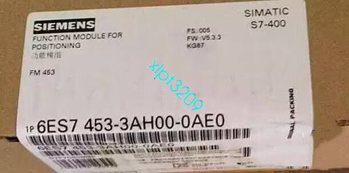 1pc New Siemens Positioning Module 6es7453-3ah00-0ae0 or