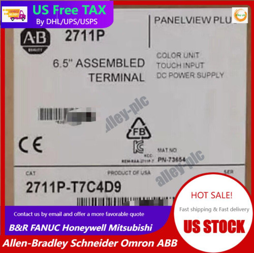 2711p-t7c4d9 Ab Panelview 700 Plus 6 W 2711p-t7c4d9 New