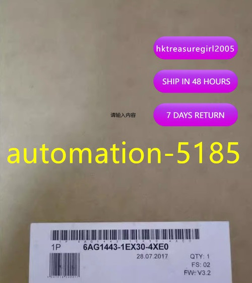1pcs Siemens Communication Module 6ag1443-1ex30-4xe0 or