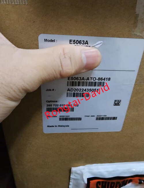 E5063a Vector Network Analyzer
