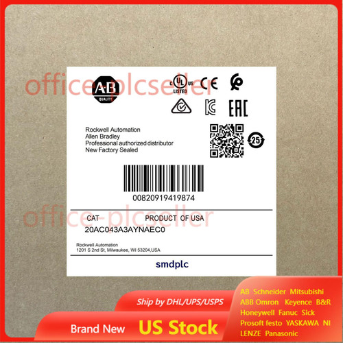 20ac043a3aynaec0 Ab Servo Motor Express Ship20ac043a3aynaec0 Us