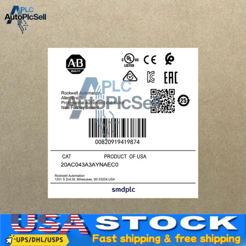 20ac043a3aynaec0 Ab Servo Motor Express Ship20ac043a3aynaec0 Us