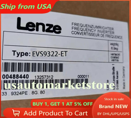 Lenze Evs9322-et Frequency Converter - New Sealed Unit