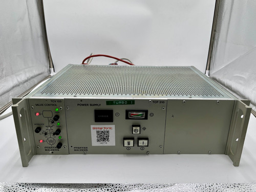 Balzers Pfeiffer Tcp 310 Turbo Pump Power Supply - Used