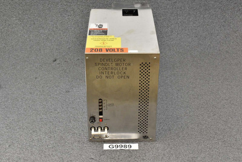 Svg/asml 121-142f Low-spin Motor Developer Controller