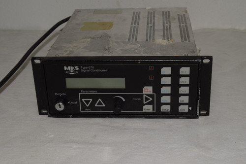 Mks Type 670 Signal Conditioner 670bd21