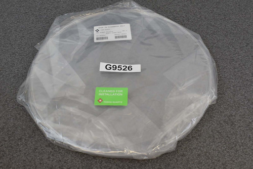 Tosoh 500135509 Quartz Window with Step - Used Component