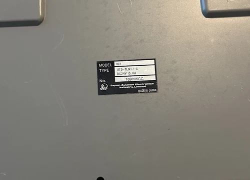 Jae Japan Aviation Hct Tel Panel Touch Screen Ut5-tln17-c - Used