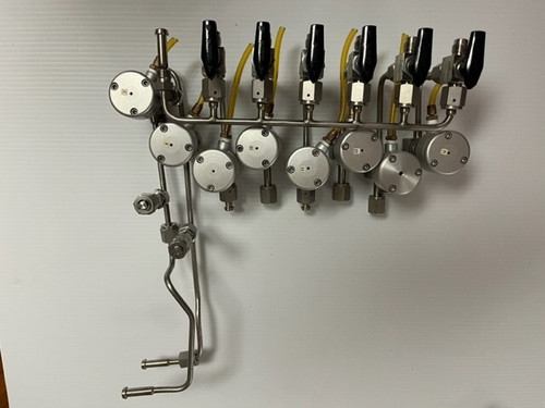 Lam Research Autoetch 490/590 Gas Manifold Nupro Gas Manifold