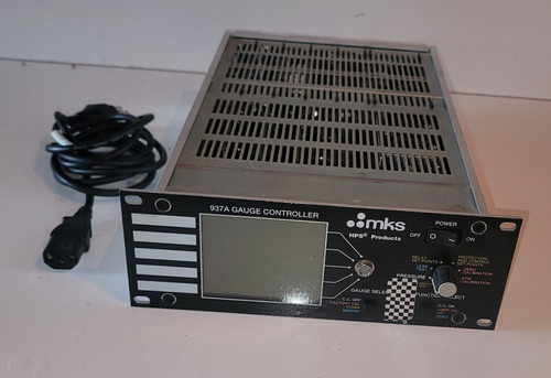 Hp 937a Mks Instruments Ion Vacuum Gauge Controller Tested