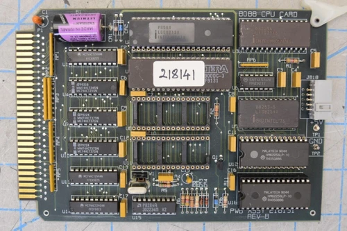 Axcelis Technologies 218131 Pwb Assembly 8088 Cpu Ver 2