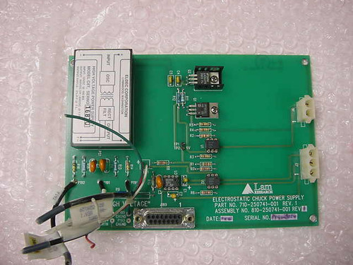 Lam Research Electrostatic Chuck Power Supply P/n 710-250741-001