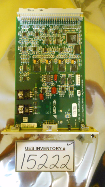 Micrion 150-002540 Clm Optics Gain Rotation Pcb Card