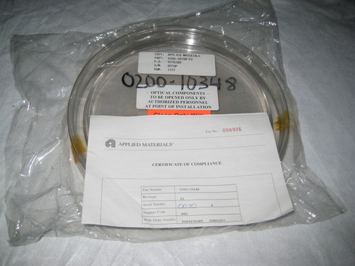Applied Materials 0200-10348 Sapphire Coated Heater Window
