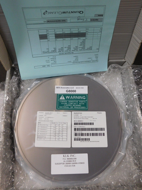 Asm 16-193888-99-r Susceptor 300mm Gamma Hybrid Non-psvt