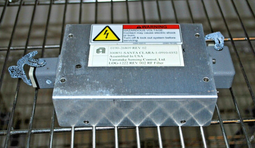 0190-26809/ 0190-26809 Yamataake Sensing Control Log-1222 Rf Filter