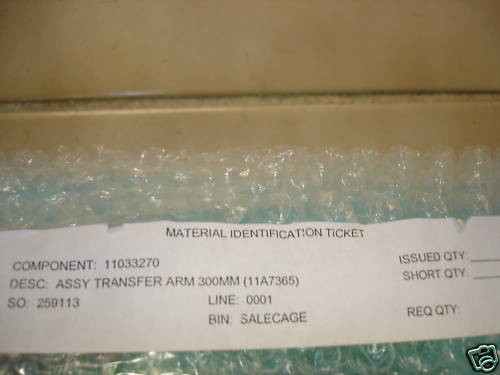 Axcelis Mc3 Medium Current 300mm Wafer Transfer Arm Assembly - New