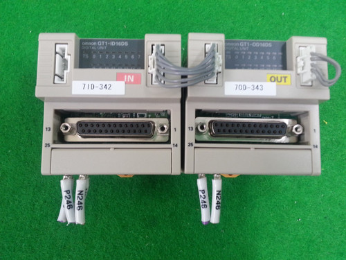 Omron Gt1-id16ds Digital I/o Input Terminal Module for Automation