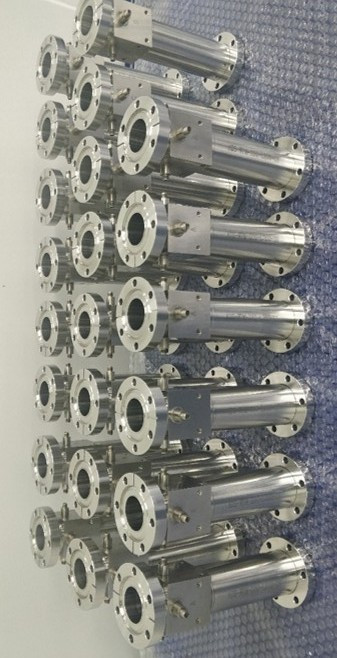 Custom Hybrid Vacuum Feedthroughs for Rf and Hv Signals