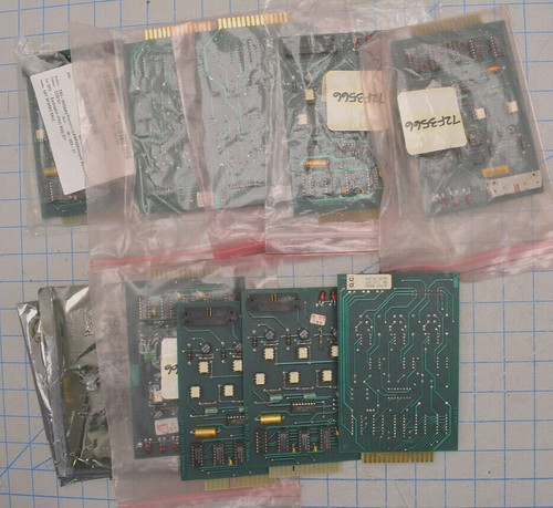 Tempress General Signal 7-01-097 Pcb Board Output (lot of 11) - Used