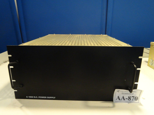 Svg Silicon Valley Group 0961-002 a 1850 Dc Power Supply