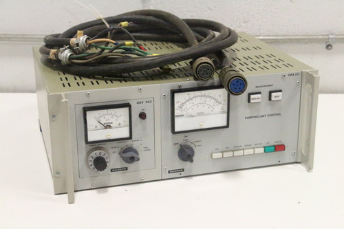 Balzers Dpa101 Bsv202 Pump Control Unit