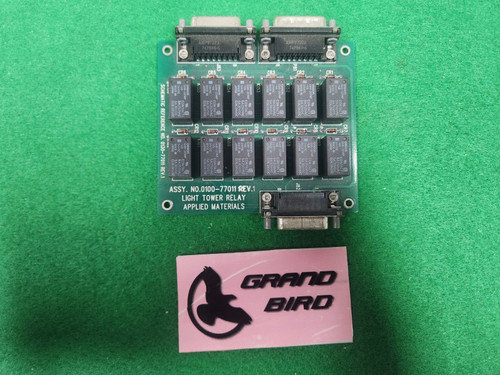 Amat 0100-77011 Pcb Assembly Light Tower Relay Cmp Control