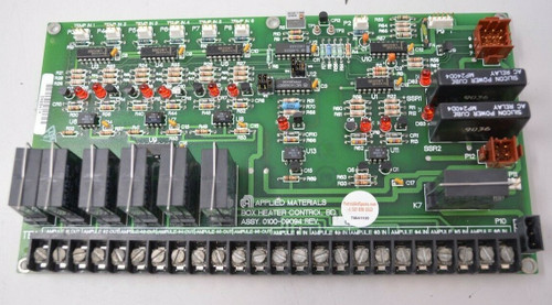 Applied Materials 0100-09094 Box Heater Control Board