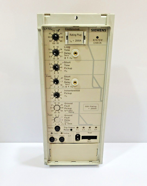 Siemens Sb20tlsi Sb Trip Unit - Used