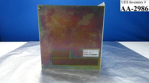 Kokusai Electric Il100(32) Zestone Dd-1203v Control Chassis