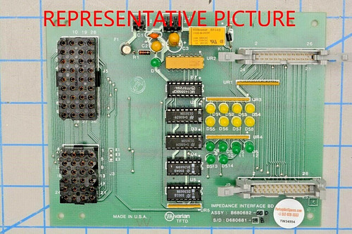 0068068200 Pcb Interface Stop Alarm, Varian 00-380382-00