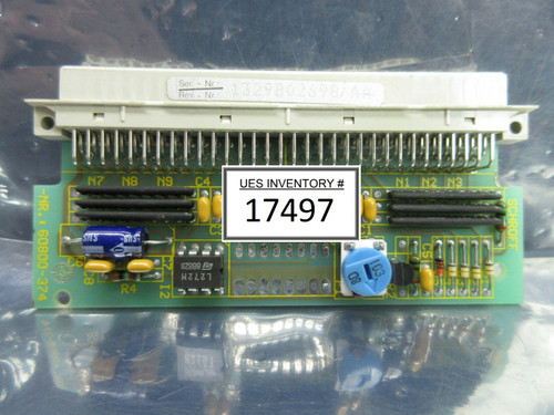 Schroff 60800-374 Adapter Pcb Card Rev Aa Asml Pas 5000/2500
