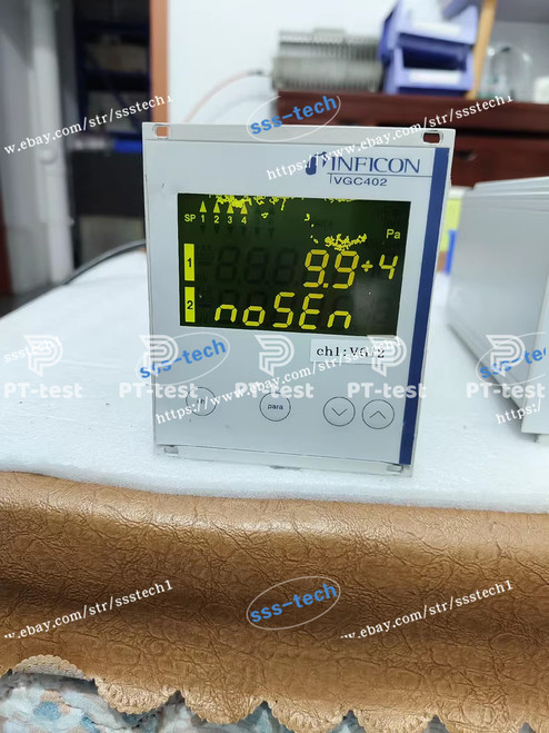 Inficon Vacuum Gauge Display Controller Vgc402 Two Channels