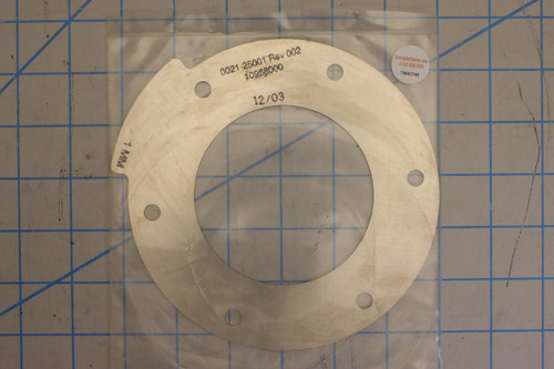 0021-25001	/	SHIM, 0021-25001 Shim 1mm Sst Hi Pwr 300mm, New
