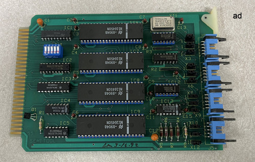 Semitool 14837-01 Board Assembly 4 Channel for Semiconductor Equipment